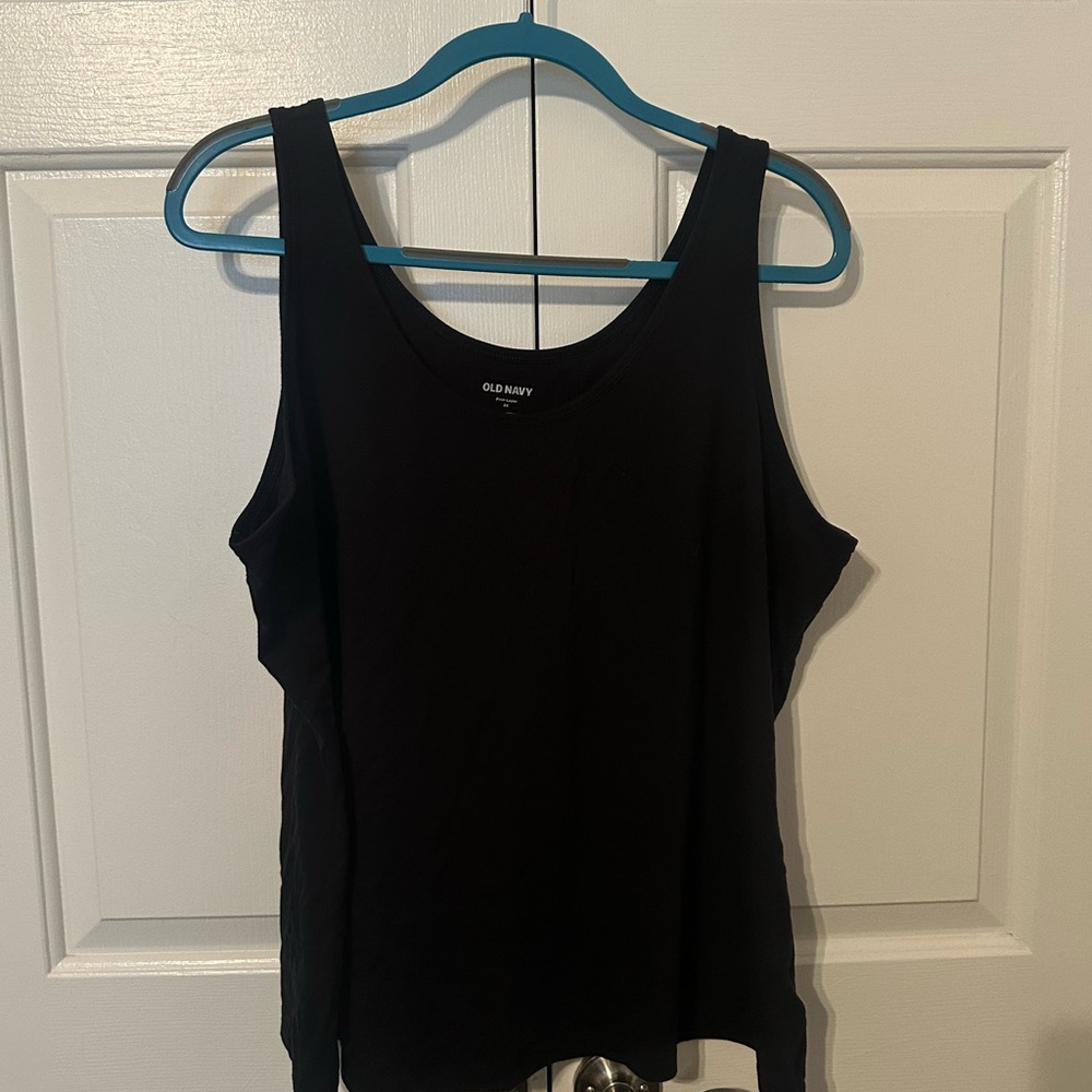 Old Navy First Layer Black Tank Top